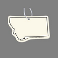 Paper Air Freshener - Montana (Outline)